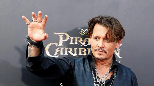 Johnny Depp en la Premiere de «Piratas del Caribe» en Shangai