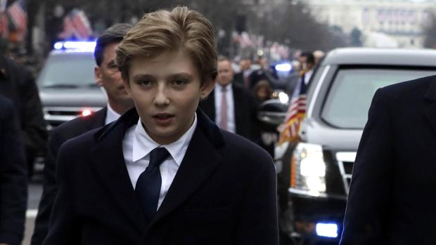 El hijo menor de Trump se mudará a Washington y estudiará en una escuela privada