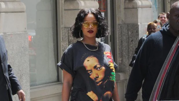 Rihanna, por las calles de Nueva York