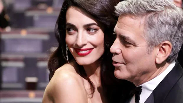 La pareja en los Premios César en Francia