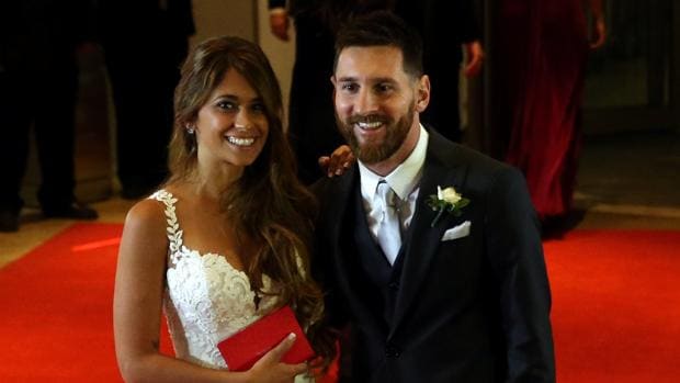 Antonela Roccuzzo y Leo Messi ya son marido y mujer