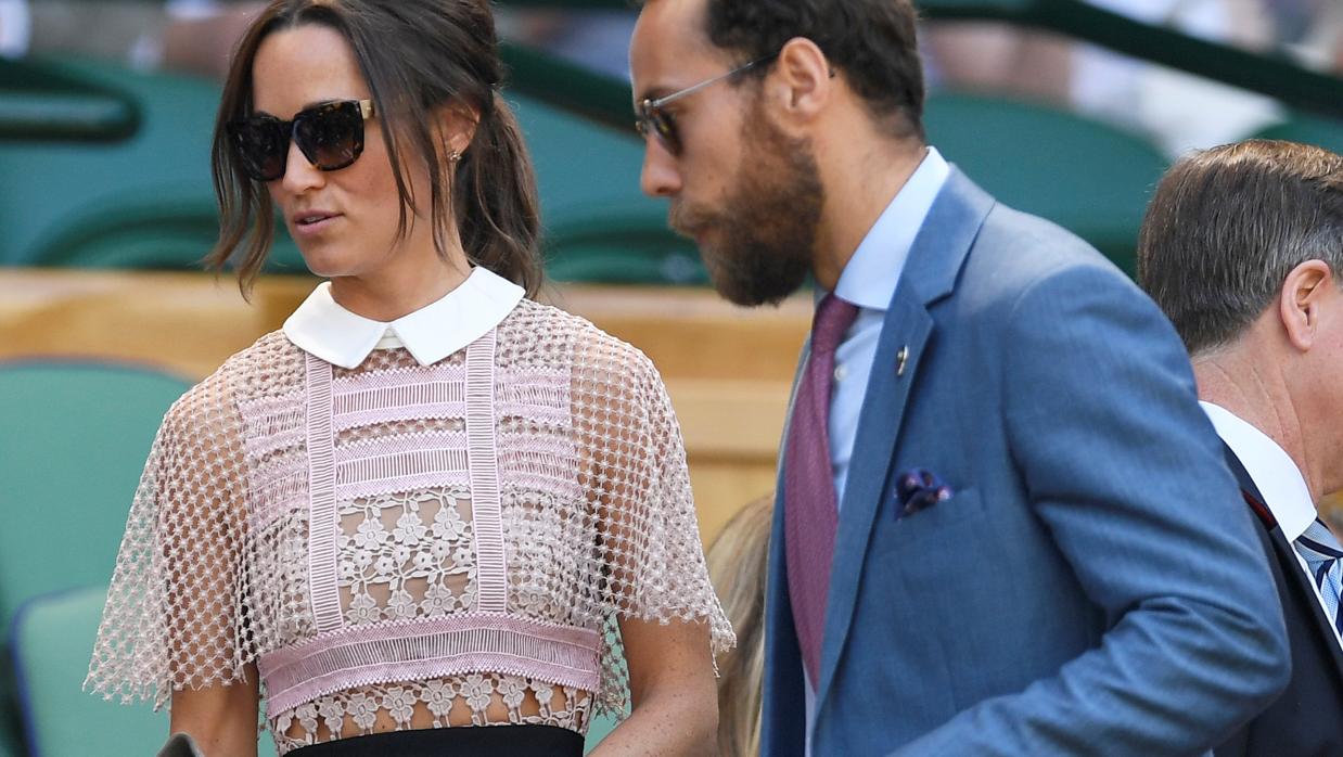 Pippa y James Middleton, hermanos de la Duquesa de Cambridge en Wimbledon