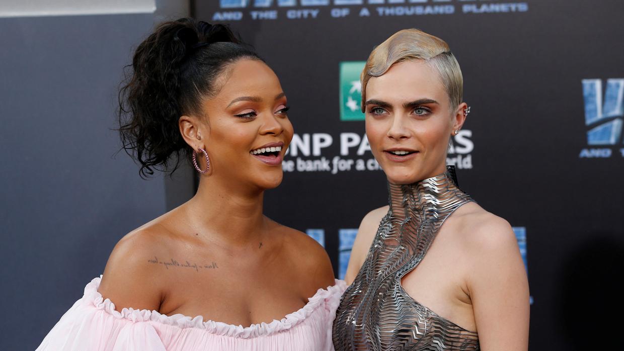 Cara Delevingne y Rihanna