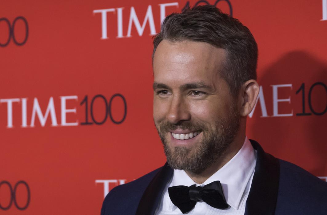 Ryan Reynolds en la gala de TIME MAGAZINES