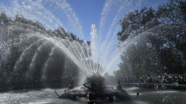 Fuentes de los jardines del Palacio Real de la Granja de San Ildefonso