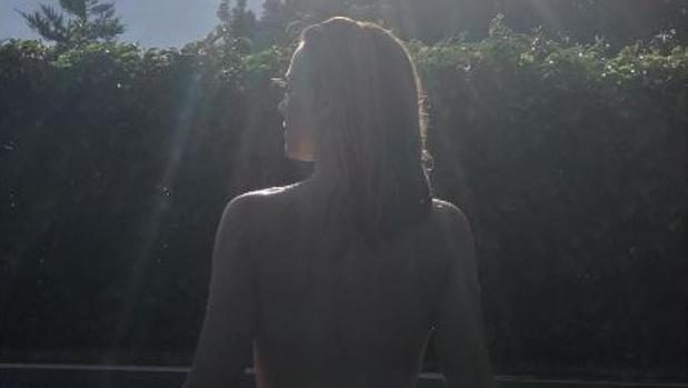 El desnudo de Edurne que ha incendiado las redes sociales