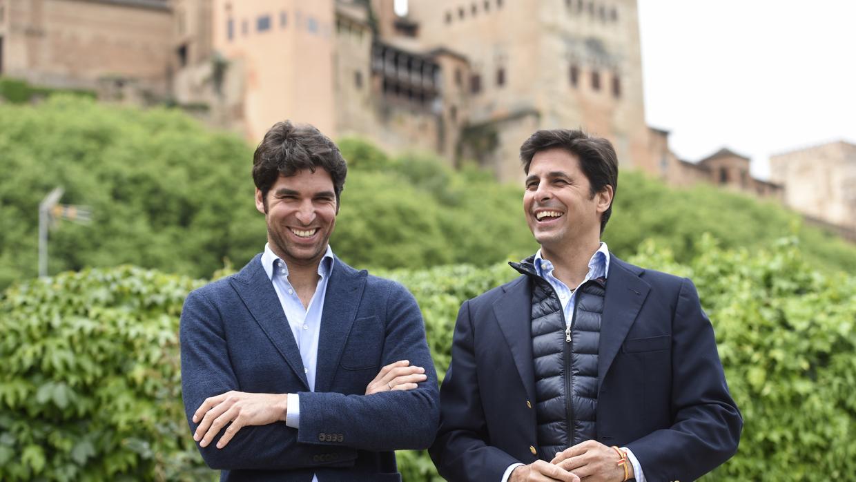 Cayetano y Francisco Rivera Ordóñez, en un evento en Granada