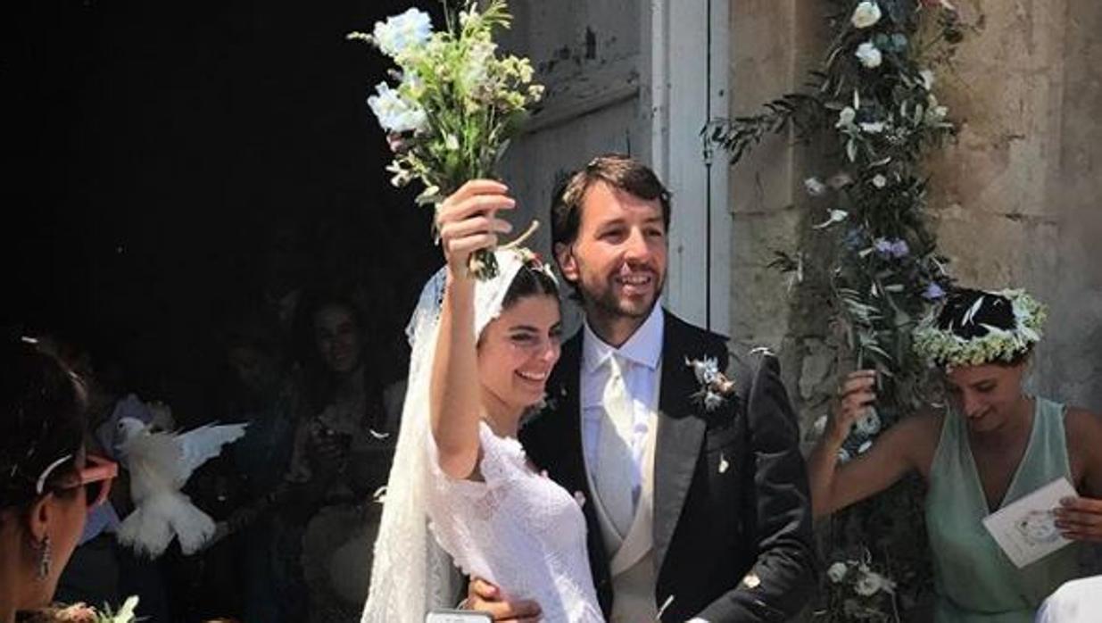 Todos los detalles de la boda de Luilla, hija del príncipe Lucio Bonaccorsi y de la diseñadora Luisa Beccaria