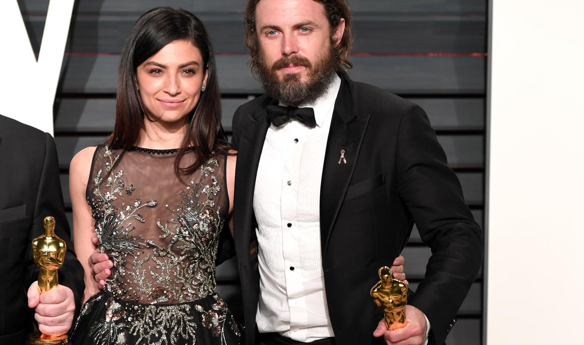 El actor recibiendo su premio Oscar el el mes de febrero