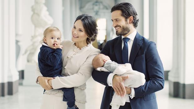 Carlos Felipe y Sofía de Suecia, una familia feliz