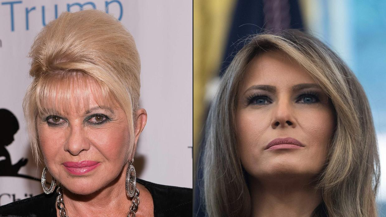 Ivana y Melania Trump