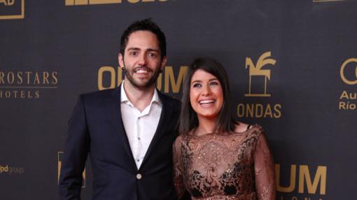 Teixidó y Guapo, durante la 62 edición los Premios Ondas 2015 en Barcelona