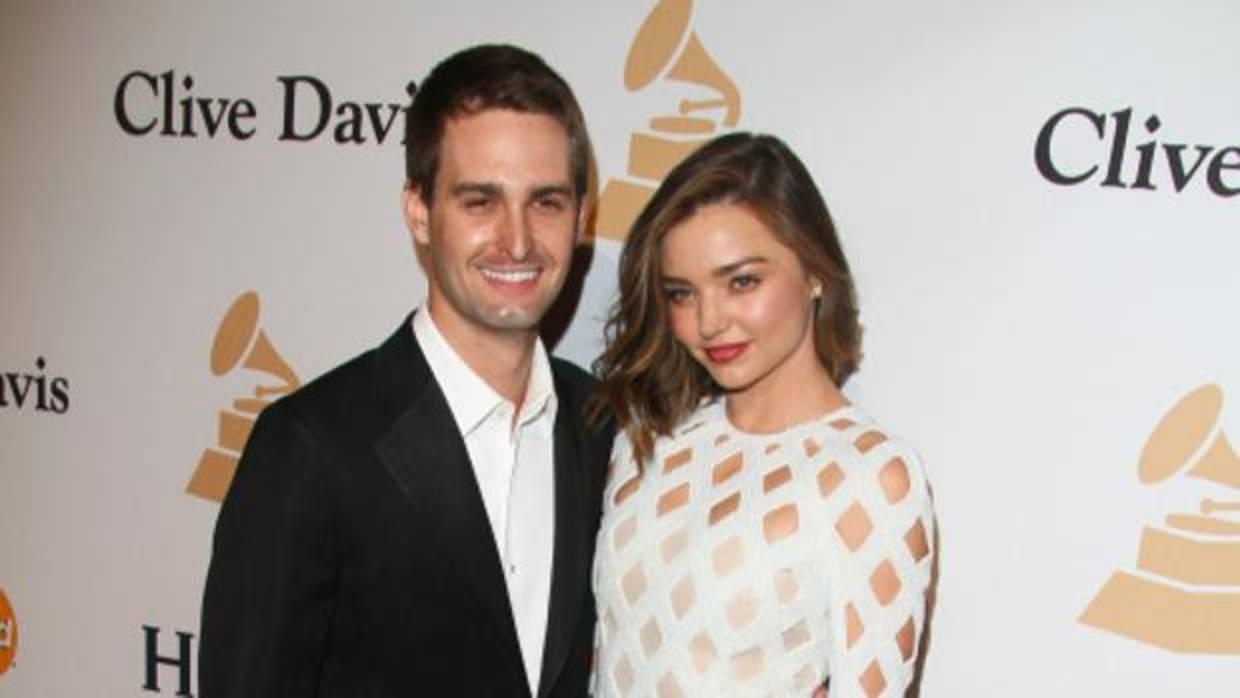 Miranda Kerr y Evan Spiegel esperan su primer hijo