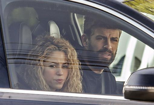 La cantante y su pareja, el futbolista Gerard Piqué, el pasado mes de octubre en Barcelona