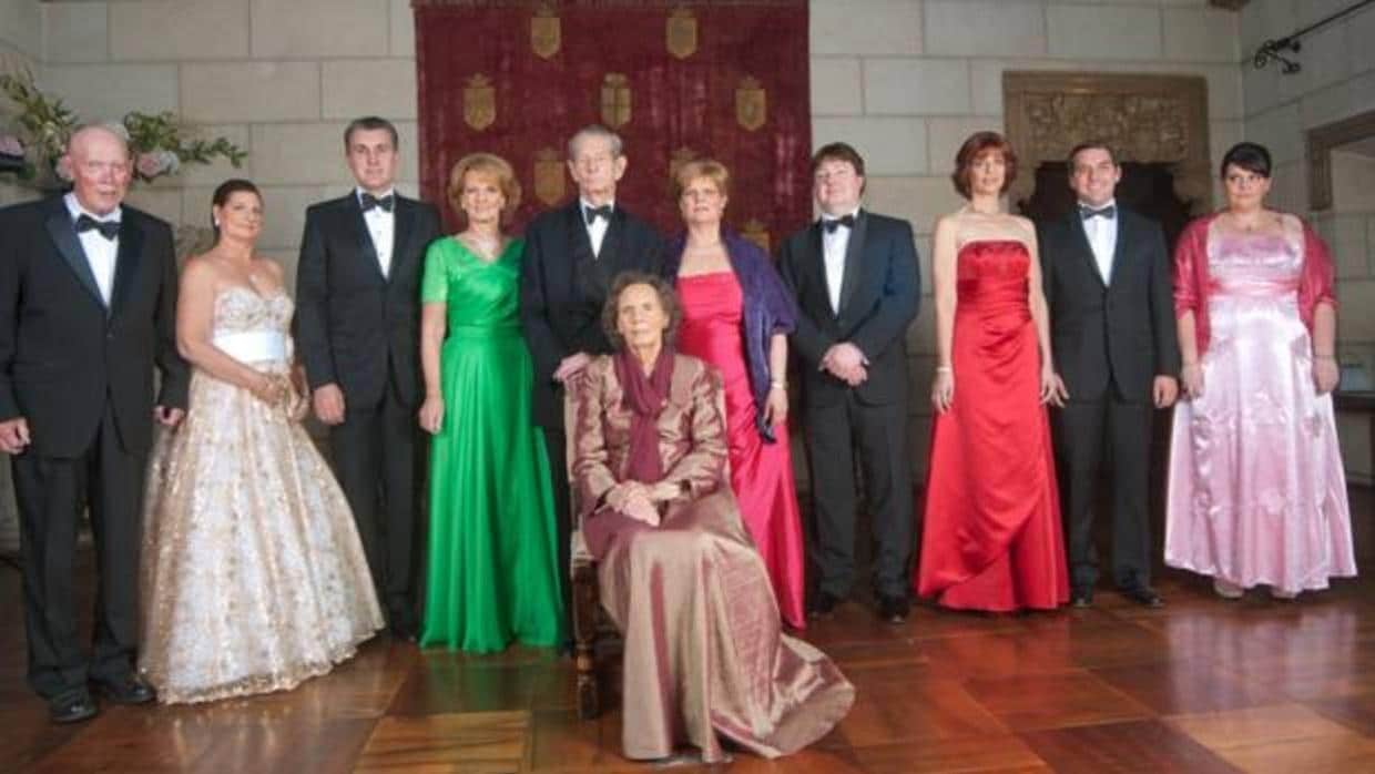La Familia Real rumana al completo