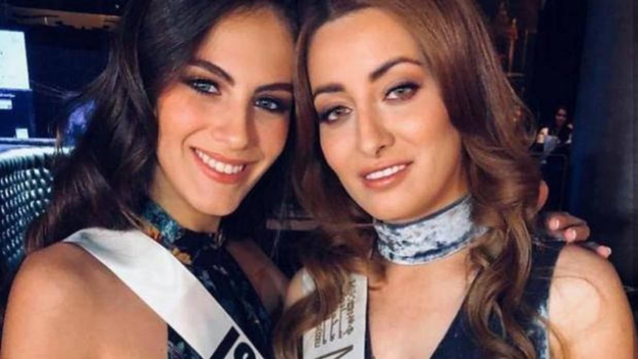 Miss Israel, Adar Gandelsman junto a Sarah Idan, representante iraquí