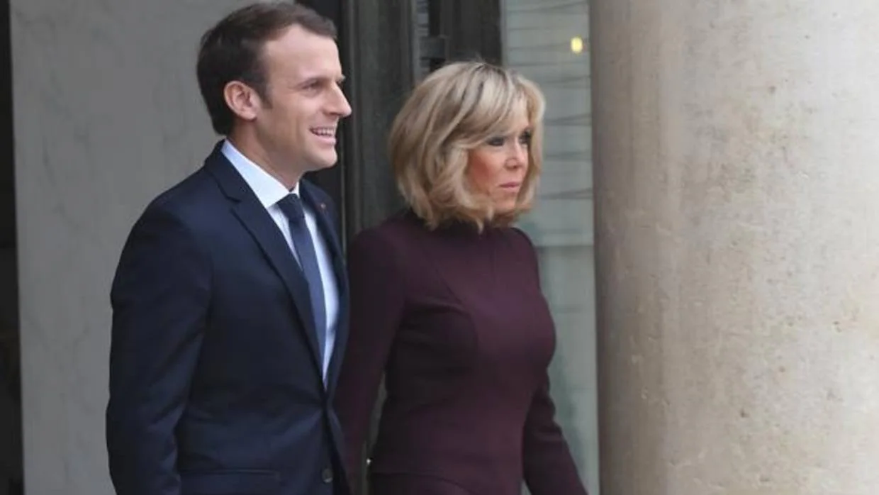 Brigitte y Macron
