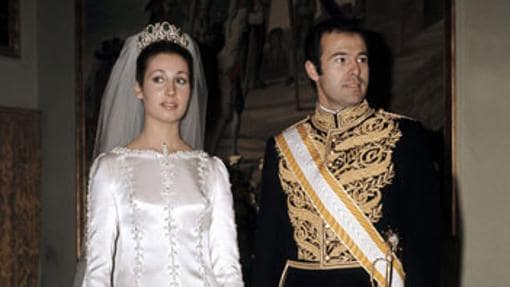 Alfonso de Borbón y Carmen Martínez-Bordiú