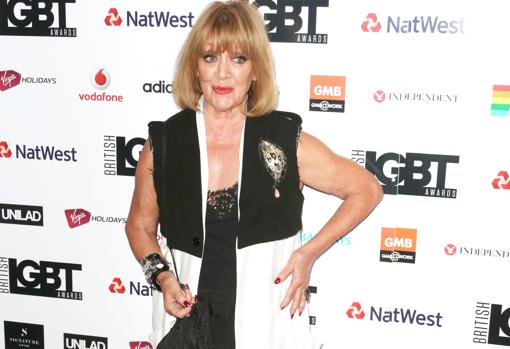 La actriz Amanda Barrie