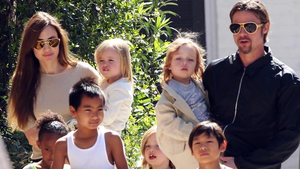 Brad Pitt, sin sus hijos en Navidad