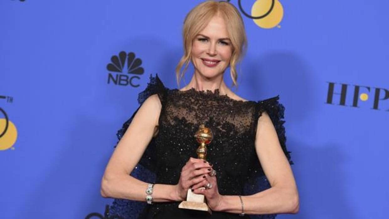 Nicole Kidman con su premio