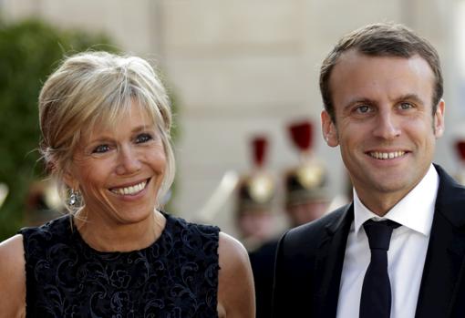 Brigitte y Emmanuel Macron