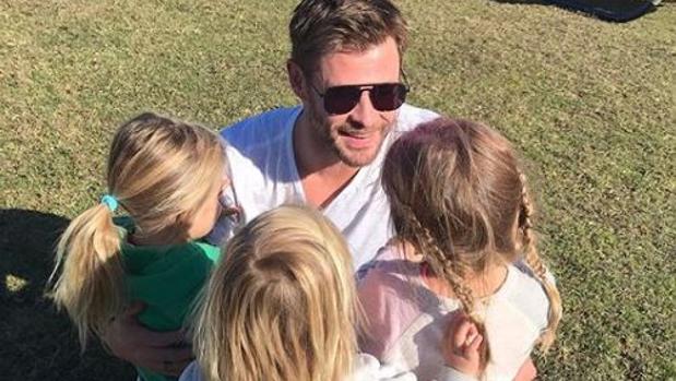 Chris Hemsworth: «Hasta que no tienes hijos no entiendes lo que es dejarlos»