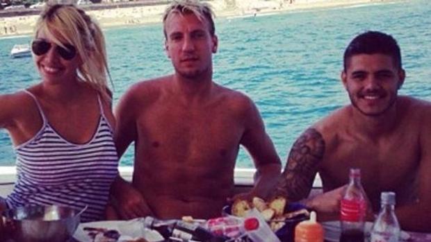 Mauro Icardi-Wanda Nara-Maxi López: el explosivo triángulo amoroso que podría llegar a España