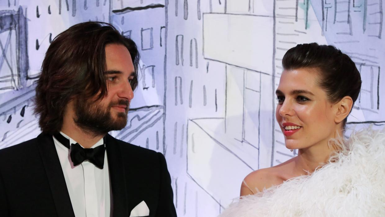 Dimitri Rassam y Carlota Casiraghi, en el Baile de la Rosa