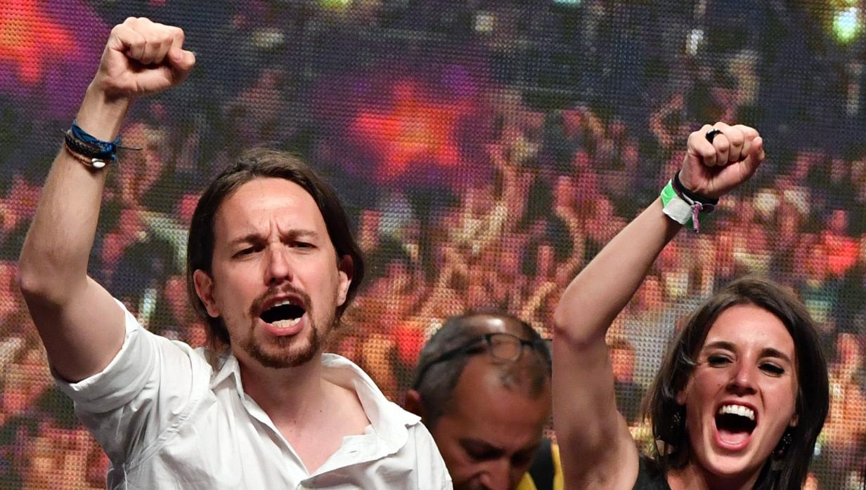 Pablo Iglesias e Irene Montero