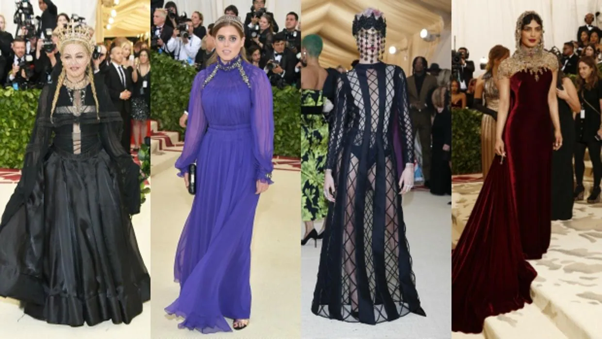 Madonna, Beatriz de York, Cara Delevingne y la actriz Priyanka Chopra en la gala de los Met
