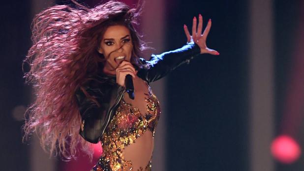 Eleni Foureira, el volcán «chipriota» de Eurovisión que mantiene una relación con un futbolista español