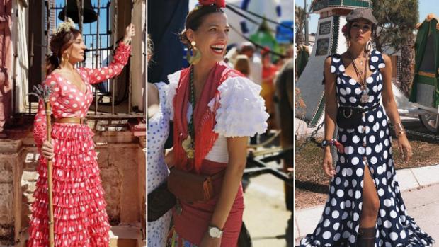 Looks de las famosas en el Camino y El Rocío 2018