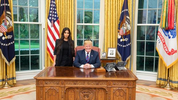 Kim Kardashian se reúne con Donald Trump en la Casa Blanca