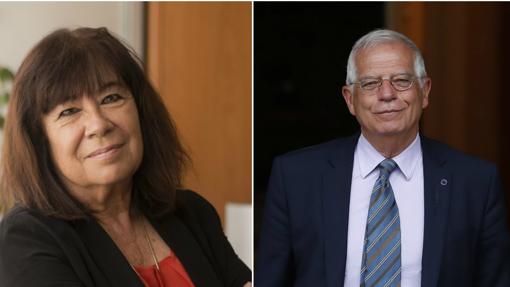 Josep Borrell (ministro de Asuntos Exteriores) y Cristina Narbona