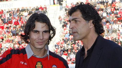 Miguel Ángel y Rafa Nadal