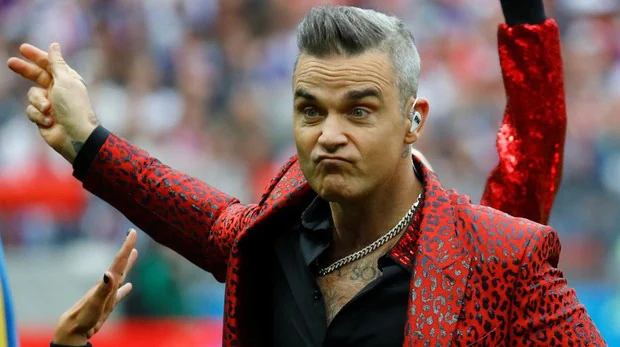 Robbie Williams, protagonista en la inauguración del Mundial de Rusia 2018