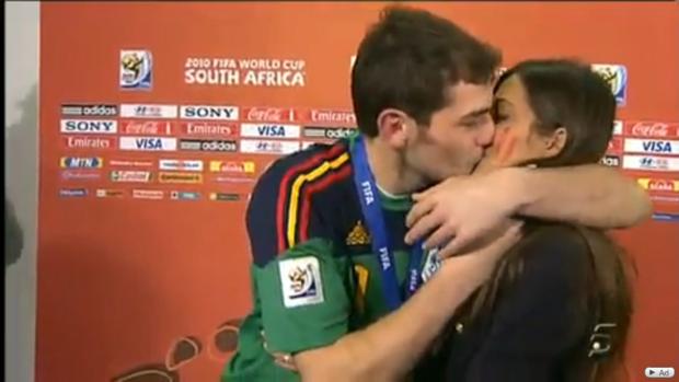 Los besos de película del Mundial