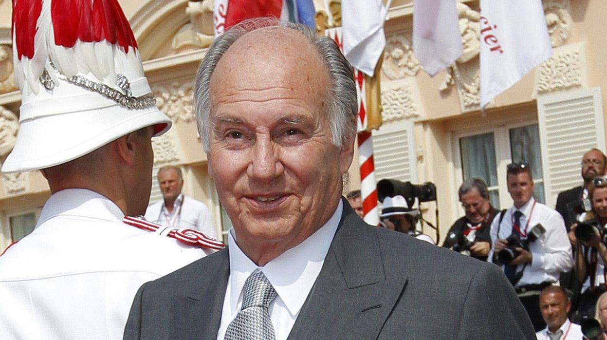 El príncipe Aga Khan