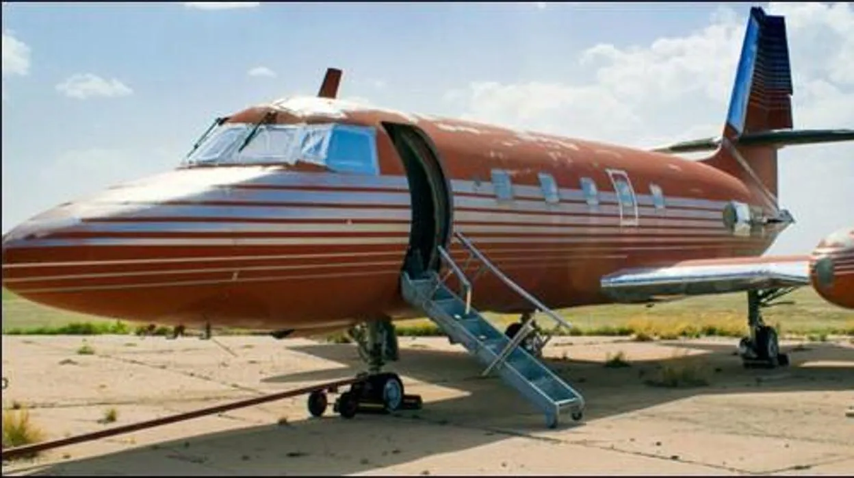 El avión que perteneció a Elvis Presley