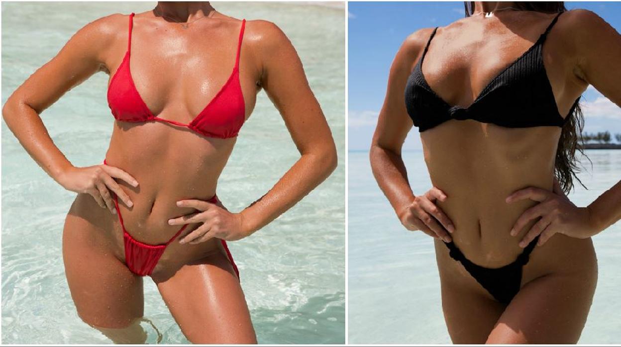 Los bikinis diminutos que arrasan entre las famosas este verano