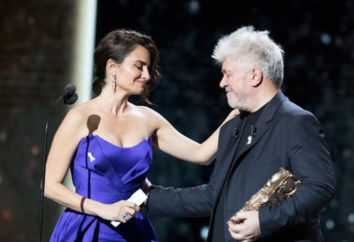 Penélope Cruz y Pedro Almodóvar