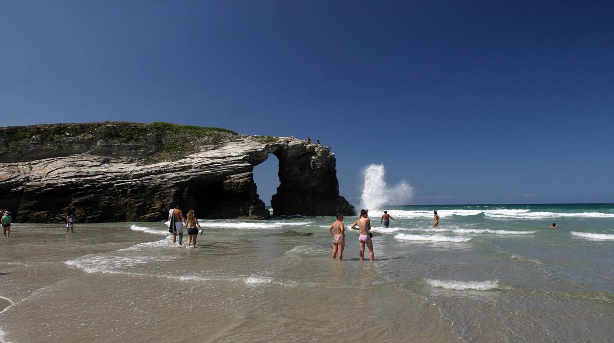 Playa de las Catedrales, en Galcia