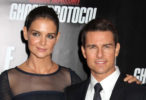 Katie Holmes y Tom Cruise