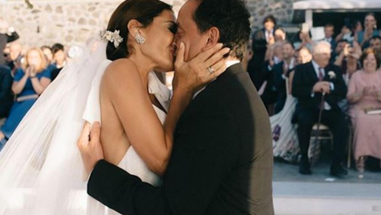 María José Suárez comparte la primera foto de su gran boda griega