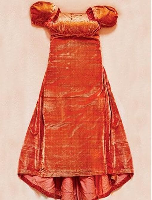 El vestido de terciopelo rojo de Dolley Madison