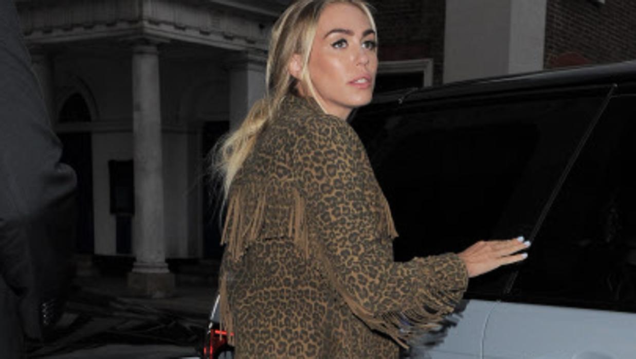 Petra Eccleston con su hija Lavinia Stunt en Londres