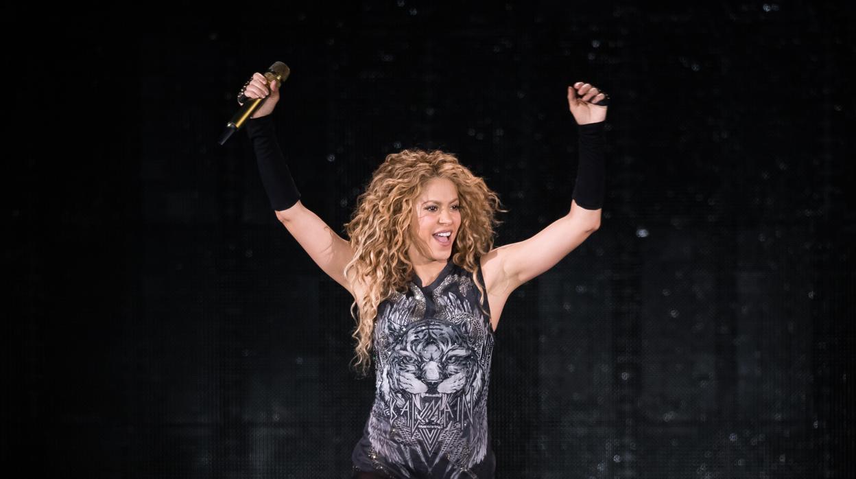Shakira en concierto en el Madison Square Garden, Nueva York