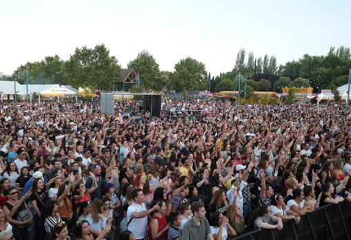 Recinto ferial de Leganés durante el Summer Fest