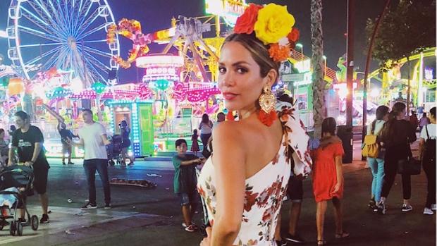 Rosanna Zanetti, criticada en la feria de Almería por subir una imagen con la hija de Elena Tablada